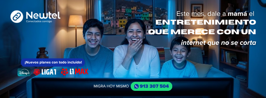 Internet 100%   +50 Canales por streaming 